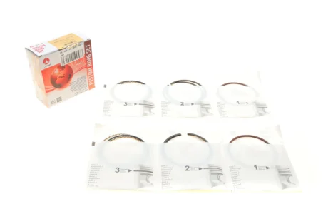 Кільця поршневі Chevrolet Lacetti 1.8 LDA (+0.50/81,00mm) (1.2x1.2x2.0) (к-кт 4 циліндри) AMP PR-CHE-47-3549-050-SET