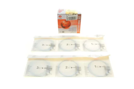 Кільця поршневі Daewoo Lanos 1.4/1.5i 97-01 (76.50mm/STD) (1.5-1.5-3) (к-кт 4 циліндри) AMP PR-DAE-47-3548-000-SET