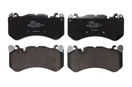 Фото 1 - комплект гальмівних колодок передн, MERCEDES AMG GT (C190), AMG GT (R190), AMG GT (X290), C (A205), C (C204), C (C205), C T-MODEL (S204), C T-MODEL (S205), C (W204), C (W205) 3.0H-6.2 12.05- Delphi LP3589 Комплект гальмівних колодок передн, MERCEDES AMG GT (C190), AMG GT (R190), AMG GT (X290), C (A205), C (C204), C (C205), C T-MODEL (S204), C T-MODEL (S205), C (W204), C (W205) 3.0H-6.2 12.05- Delphi LP3589 (фото 1)