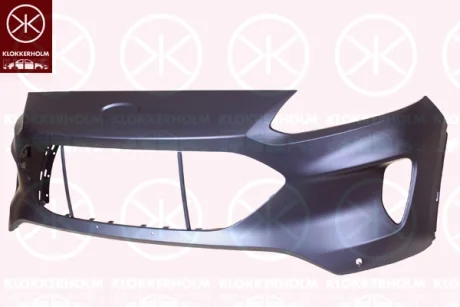 Бампер, з ґрунтовкою, передній KLOKKERHOLM 2577905A1