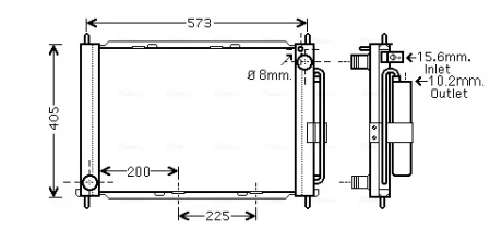 Теплообменник AVA COOLING RTM499 (фото 1)