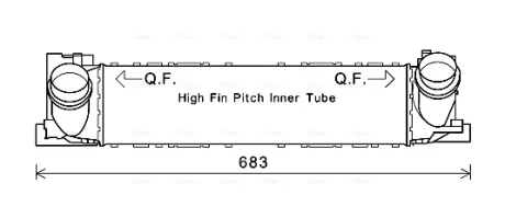 Теплообменник AVA COOLING BW4467 (фото 1)