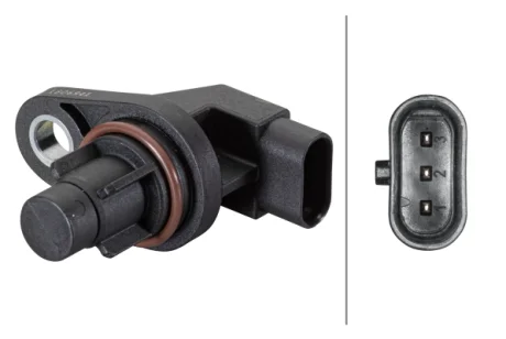 Фото 1 - датчик кількості обертів колінвалу HELLA 6PU013122741 Датчик кількості обертів колінвалу HELLA 6PU013122741 (фото 1)