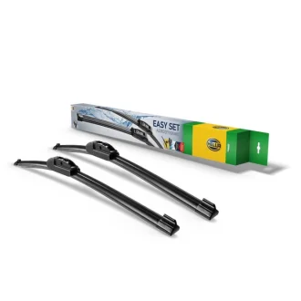 Комплект щіток склоочисника безкаркасних 525/525 HELLA 9XW358164231