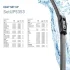 Комплект щіток склоочисника безкаркасних 525/525 HELLA 9XW358164231 (фото 6)