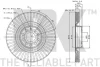 Тормозной диск NK 314786 (фото 3)