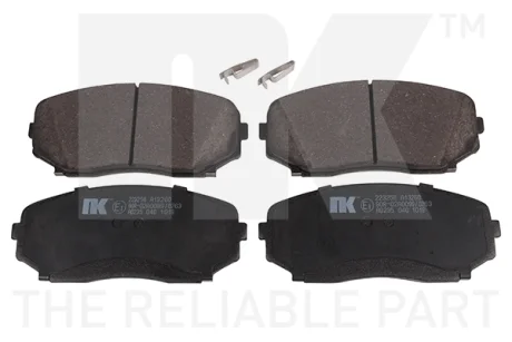 Комплект тормозных колодок NK 223256