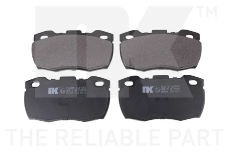 Комплект тормозных колодок NK 224018 (фото 1)