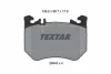 Комплект гальмівних колодок передн, MERCEDES C T-MODEL (S206), C (W206), CLE (A236), CLE (C236), E ALL-TERRAIN (S214), E T-MODEL (S214), E (W214), GLC (C254), GLC (X254) 1.5H-6.0 09.20- TEXTAR 2644303 (фото 1)