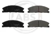 Комплект гальмівних колодок 35353