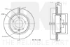 Диск гальмівний невентильований NK 3147186 (фото 3)