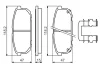 Гальмівні колодки BOSCH 0986494590 (фото 7)