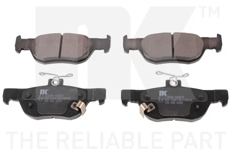 Фото 1 - колодки гальмівні дискові, комплект NK 223269 Колодки гальмівні дискові, комплект NK 223269 (фото 1)