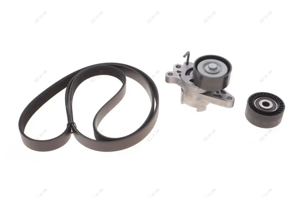 Комплект ременя генератора Citroen Berlingo/Peugeot Partner 1.4 96-11 (6PK1565) BOSCH 1 987 600 731 (фото 1)