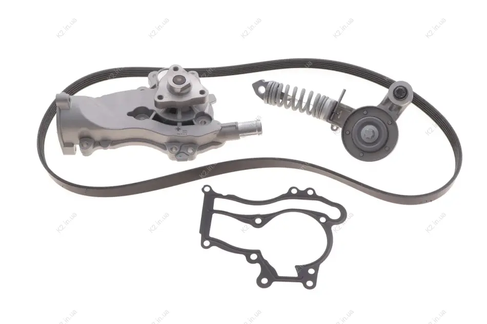 Комплект ременя генератора + помпа Opel Astra J/Corsa D 09-15 (5PK1335) INA 529 0295 30 (фото 1)