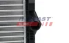Радіатор основний 1.2T-GDI 12V, 1.6HDI 16V, 1.5HDI 16V, 2.0HDI 16V Peugeot Partner 08-, Citroen Berlingo 18-, Opel Vivaro 19- FAST FT55003 (фото 4)