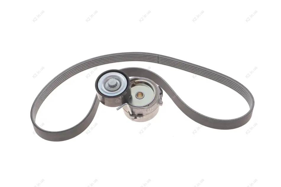 Комплект ременя генератора Citroen C3/C4/Peugeot 208/308 1.2 VTi 12- (6PK1070) BOSCH 1 987 600 721 (фото 1)