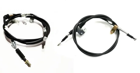 Трос ручного гальма (комплект) Geely EC7/EC7RV KLM KLM AutoParts 1064001076-1064001077