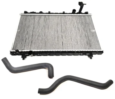 Радіатор охолодження з патрубками Chery Tiggo KLM KLM AutoParts T11-1301110-T11-1303211-T11-1303111