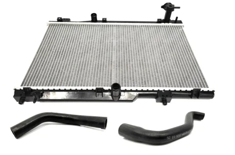 Радіатор охолодження з патрубками Chery Jaggi KLM KLM AutoParts S21-1301110-S21-1303211-S21-1303111