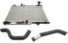 Радіатор охолодження з патрубками Chery Kimo KLM KLM AutoParts S21-1301110-S12-1303211-S12-1303111 (фото 1)