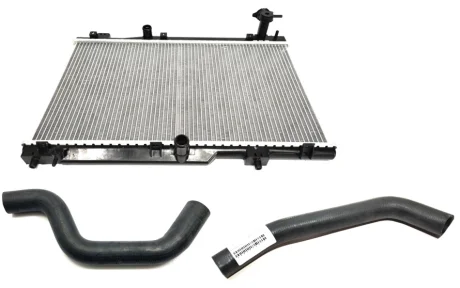 Радіатор охолодження з патрубками Chery Kimo KLM KLM AutoParts S21-1301110-S12-1303211-S12-1303111