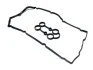 Прокладка клапанной крышки (481FC, під пластикову клапанну кришку) Chery KLM AutoParts 481FC-1003054 (фото 3)