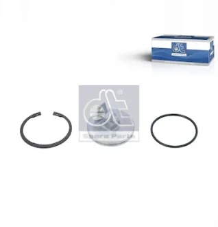 Ремкомплект шкворня (пробка зі змащувальною масльонкою стопорне кільце 72мм) MERCEDES DT 477100