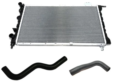 Радіатор охолодження з патрубками 1.1L Chery QQ KLM KLM AutoParts S11-1301110KA-S11-1301110KA-S11-1303113KA