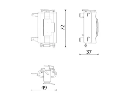 Резистор, компресор салону MAHLE KNECHT ABR169000P