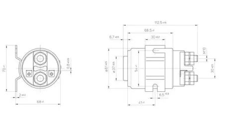 Реле стартера MAHLE KNECHT MX39