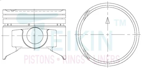 Поршень TEIKIN 43279050