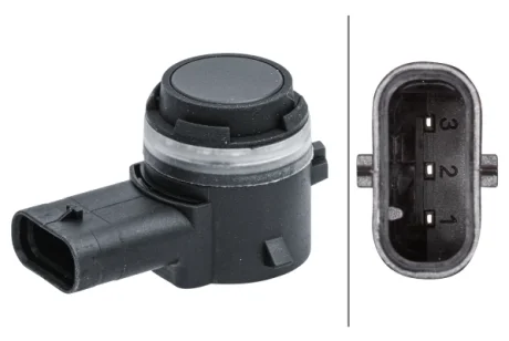 Датчик, паркувальний датчик HELLA 6PX358141261 (фото 1)