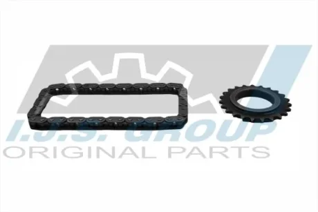 Комплект ланцюга насосу масляного Renault Trafic 2.0DCi 06- (ланцюг+шестерня) IJS GROUP 40-1342FK