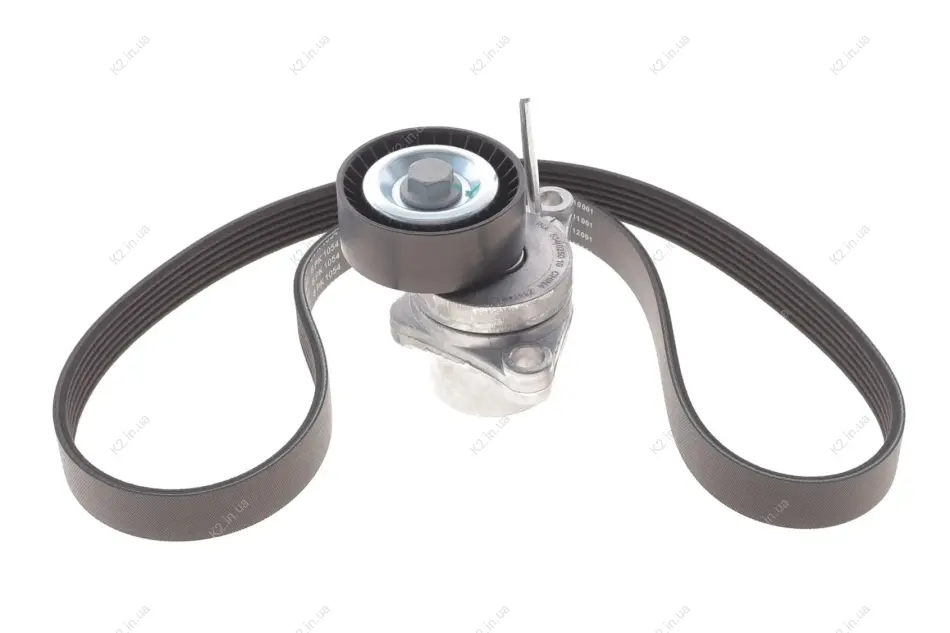 Комплект ременя генератора Citroen C2/C3/C4/Peugeot 207/307 1.1-1.6 02- (6PK1054) BOSCH 1 987 600 729 (фото 1)