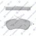 Колодки тормозные передние Citroen C2 (03-), C3 (09-) SP1866