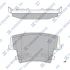 Колодки тормозные задние (дисковые) Chrysler 300 (11-), Dodge Charger (11-) Hi-Q (SANGSIN) SP1508 (фото 1)