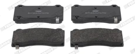 Комплект гальмівних колодок, дискове гальмо FERODO FDB5259