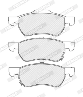 Комплект гальмівних колодок, дискове гальмо FERODO FDB4900