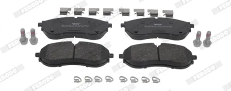 Комплект гальмівних колодок, дискове гальмо FERODO FDB5372