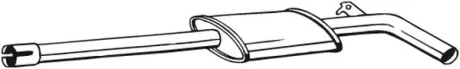 Глушник передній Renault Megane II 02-04 BOSAL 278-911