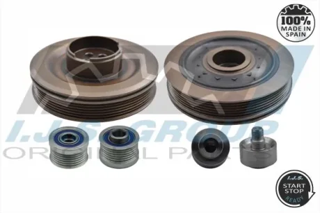 Шків колінчастого валу IJS GROUP 171305KIT (фото 1)