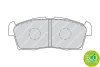 Комплект гальмівних колодок передн, CITROEN C-ZERO HONDA CIVIC III MITSUBISHI I PEUGEOT ION SUZUKI ALTO VI, SWIFT II 1.0-Electric 10.83- FERODO FDB1812 (фото 2)
