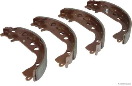 Фото 1 - колодки гальмівні барабан. задні Toyota Yaris 20- JAKOPARTS J3502071 Колодки гальмівні барабан. задні Toyota Yaris 20- JAKOPARTS J3502071 (фото 1)