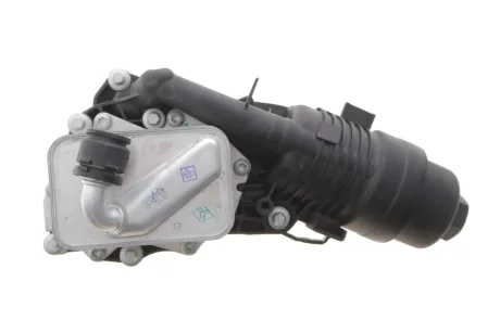 Радіатор масляний BMW X1 (F48)/X2 (F39) 15-23 B38/B46/B48 (з корпусом масляного фільтра) ADLER 11428649177