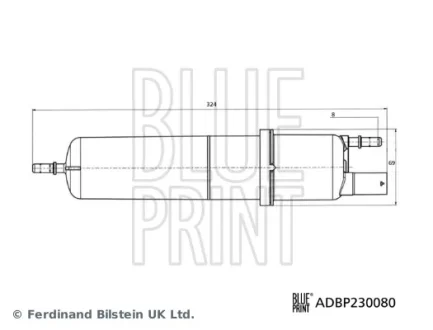 Фільтр паливний BLUE PRINT ADBP230080