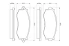Гальмівні колодки дискові BOSCH 0986461121 (фото 3)