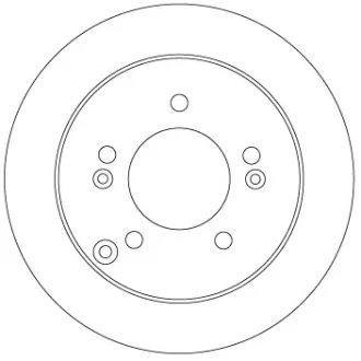 Гальмівний диск TRW DF6919