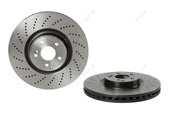 Гальмівний диск BREMBO 09B76951 (фото 1)