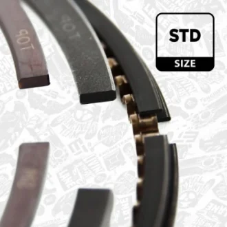 Комплект кілець на поршень ET ENGINETEAM R1013100 (фото 1)